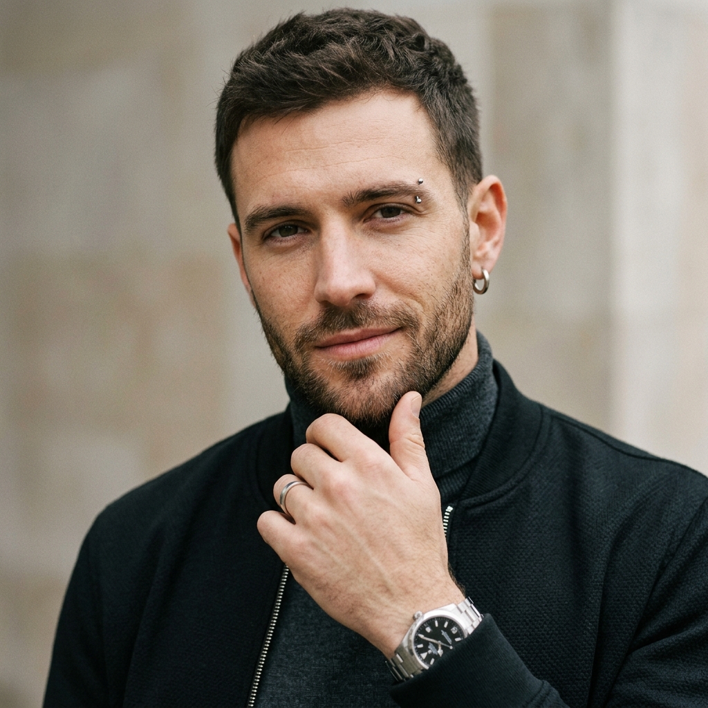 25 Best Eyebrow Piercing Ideas for Men: A Complete Style & Maintenance Guide