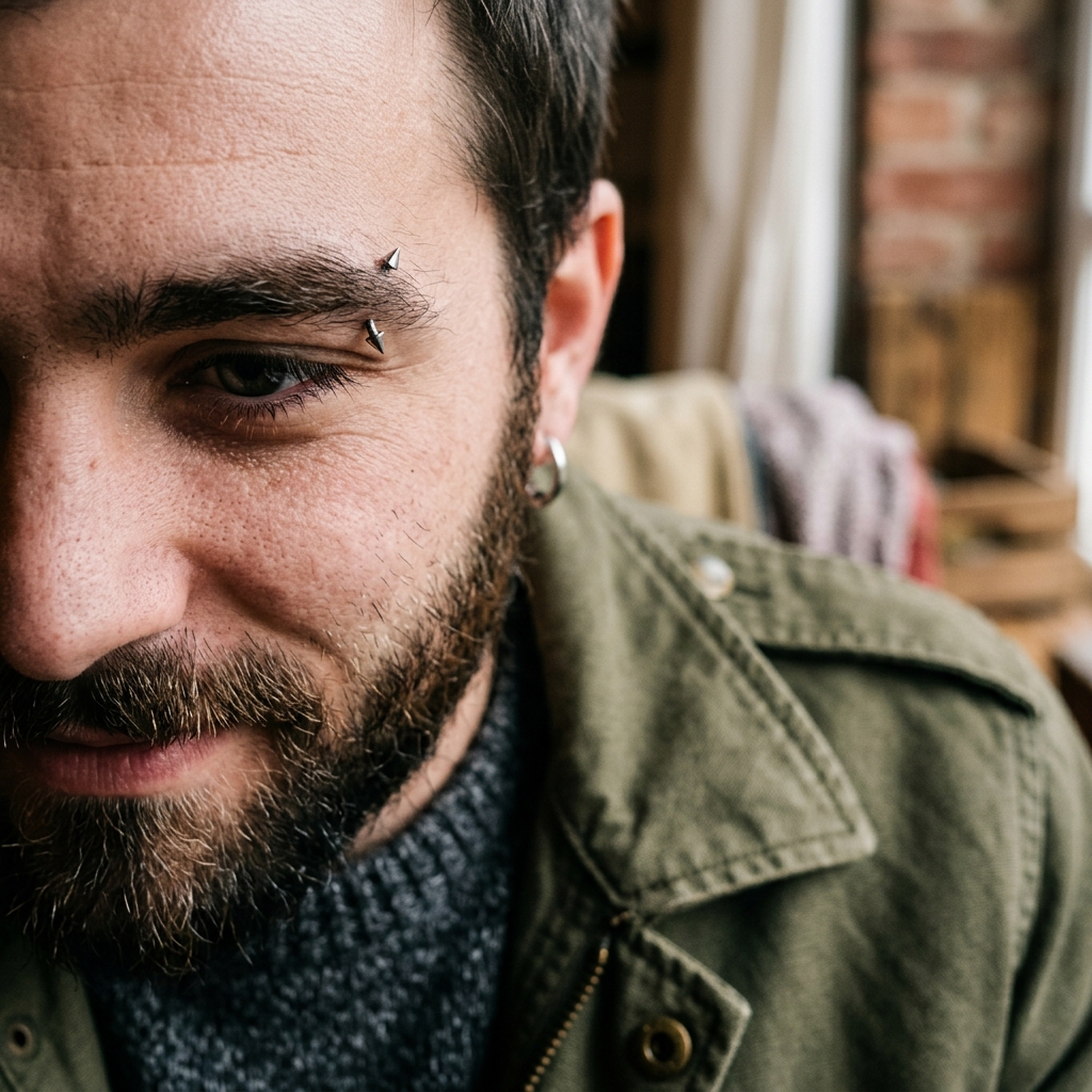 25 Best Eyebrow Piercing Ideas for Men: A Complete Style & Maintenance Guide