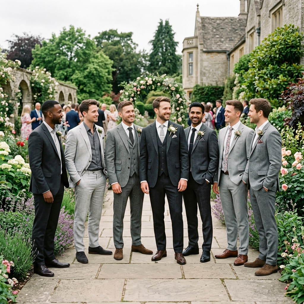 30 grey wedding attire ideas for men: Cut, fabric, and execution guide