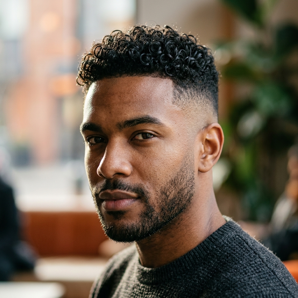 40 handsome mens hairstyles curly: working with curl instead of fighting it